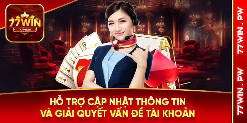 Hỗ trợ người chơi qua các kênh mạng xã hội 77Win